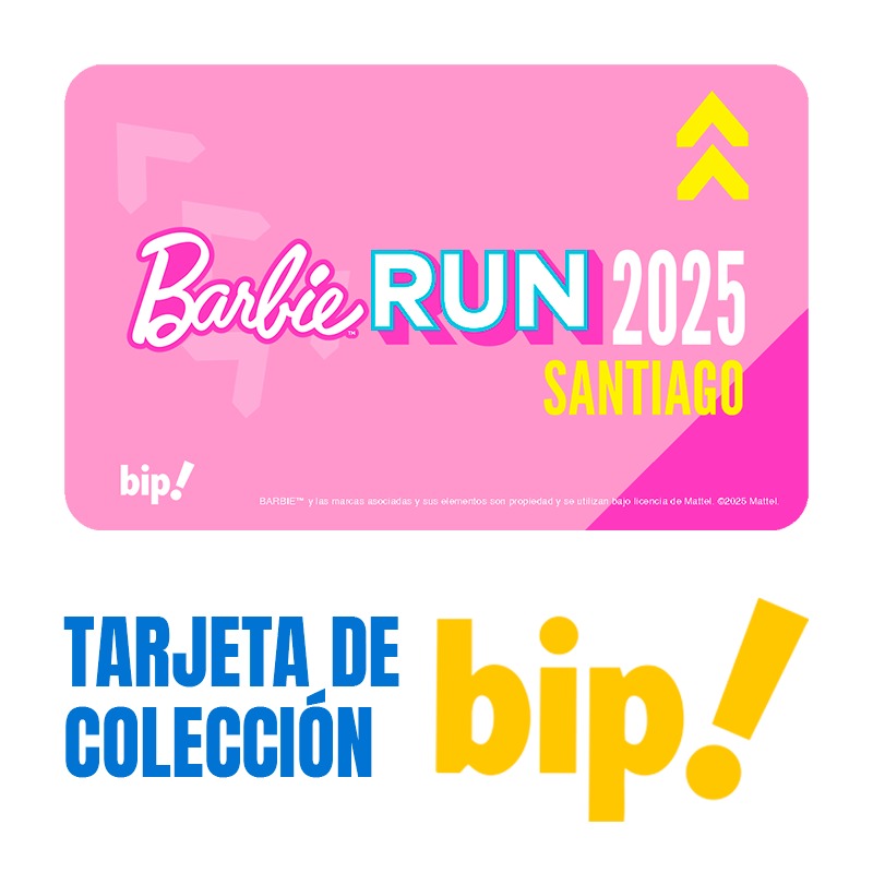 Tarjeta Bip Barbie Run