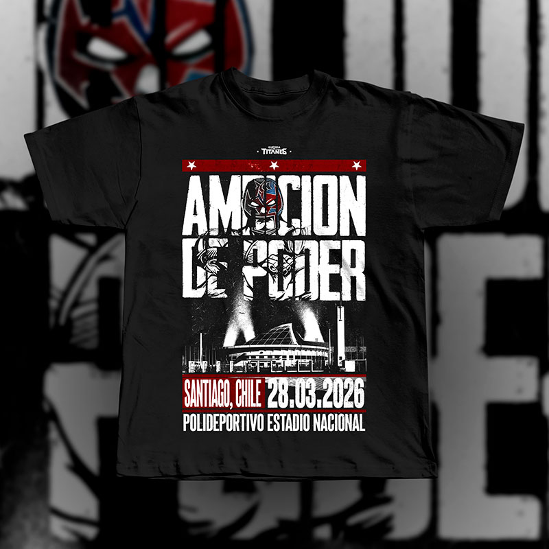 Polera Oficial GDT Ambición de Poder 2026