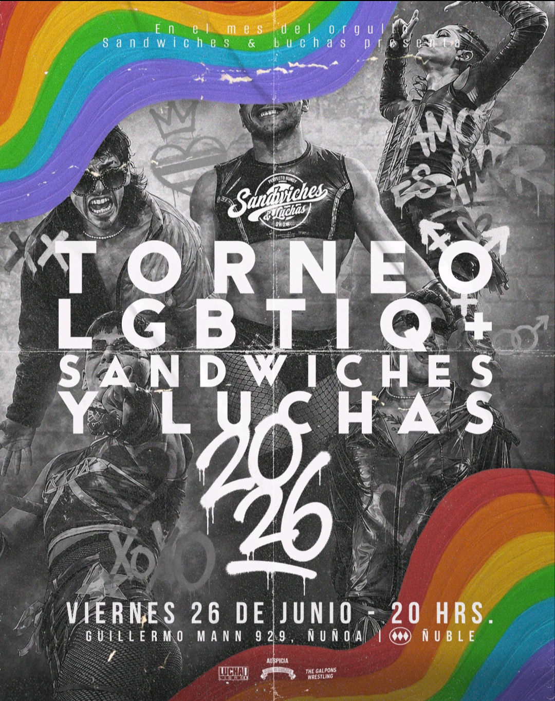 Sándwich y Luchas – Torneo LGBTIQ+